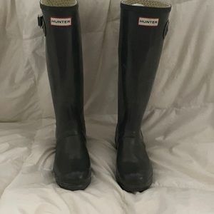 Grey Hunter Rain boots